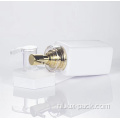 Factory Luxury Gold Cosmetic Pump 500 ml Aangepaste lege vierkante Pet Plastic Shampoo -fles